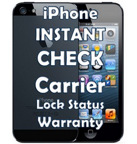 Opérateur iPhone / État du verrouillage / Vérification de la garantie - nouvelle image sur imei.info