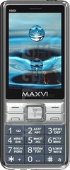 Vérification de l'IMEI MAXVI X900i sur imei.info