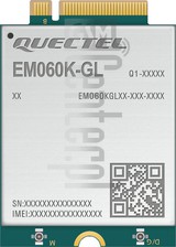 Controllo IMEI QUECTEL EM060K-GL su imei.info