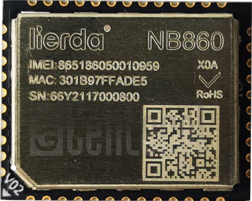 Verificación del IMEI  LIERDA NB860 en imei.info