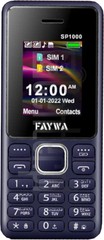 IMEI Check FAYWA SP1000 on imei.info