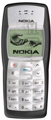 Vérification de l'IMEI NOKIA 1101 sur imei.info