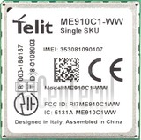 Verificación del IMEI  TELIT ME910C1-WW en imei.info