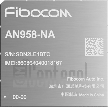 在imei.info上的IMEI Check FIBOCOM AN958-NA