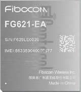 Vérification de l'IMEI FIBOCOM FG621-EA sur imei.info