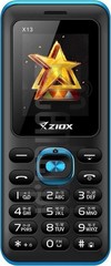 Kontrola IMEI ZIOX X13 na imei.info