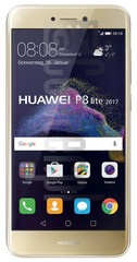 Verificação do IMEI HUAWEI P8 Lite 2017 em imei.info