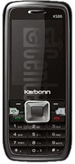 Verificação do IMEI KARBONN K500 em imei.info