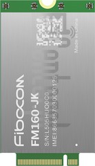 Kontrola IMEI FIBOCOM FM160-JK na imei.info