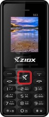Kontrola IMEI ZIOX X63 na imei.info