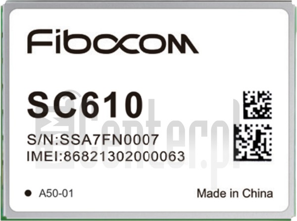 Перевірка IMEI FIBOCOM SC610 на imei.info