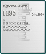 Verificação do IMEI QUECTEL EG95-EC em imei.info