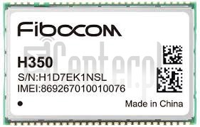 Skontrolujte IMEI FIBOCOM H350 na imei.info