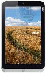 IMEI चेक ACER W3-810 Iconia Tab imei.info पर