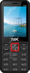 Skontrolujte IMEI TEX T400 na imei.info