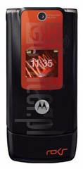 Перевірка IMEI MOTOROLA W5 ROKR на imei.info