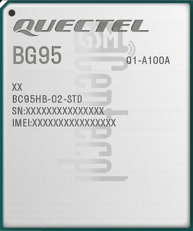 Kontrola IMEI QUECTEL BG95-M7 na imei.info