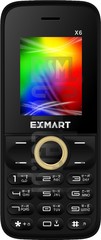 Kontrola IMEI EXMART X6 na imei.info