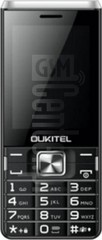 Verificação do IMEI OUKITEL L2801 em imei.info