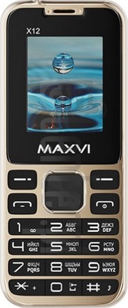 Sprawdź IMEI MAXVI X12 na imei.info