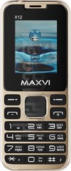 Vérification de l'IMEI MAXVI X12 sur imei.info
