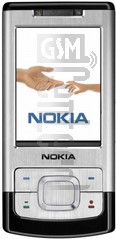 Skontrolujte IMEI NOKIA 6500 slide na imei.info