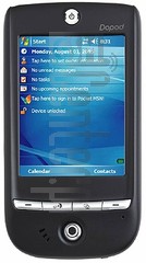 تحقق من رقم IMEI DOPOD P100 (HTC Galaxy) على imei.info