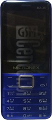 ตรวจสอบ IMEI MICRONEX MX-35 บน imei.info