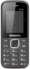 imei.infoのIMEIチェックKARBONN K106S