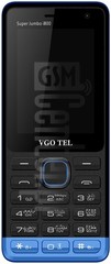 IMEI चेक VGO TEL Super Jumbo I800 imei.info पर