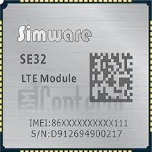 Skontrolujte IMEI SIMWARE SE32 na imei.info