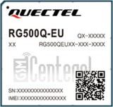 Перевірка IMEI QUECTEL RG500Q-EU на imei.info
