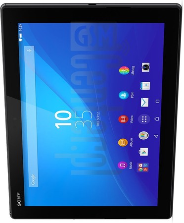Verificação do IMEI SONY Xperia Z4 Tablet WiFi em imei.info