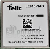 Verificación del IMEI  TELIT HE910-NAG en imei.info