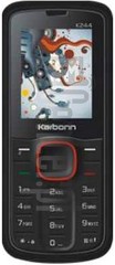 Controllo IMEI KARBONN K244 su imei.info