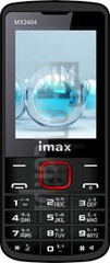 Verificação do IMEI IMAX MX2404 em imei.info