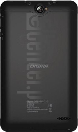 Перевірка IMEI DIGMA CITI 8269C 3G на imei.info