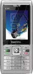 Skontrolujte IMEI MAXFONE Z 107 na imei.info