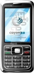 Controllo IMEI CAYON V128 su imei.info