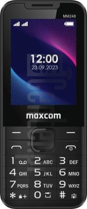 Maxcom MM32D Teléfono Dect 2,4 Sim 2G Negro