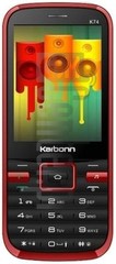 ตรวจสอบ IMEI KARBONN K74 บน imei.info