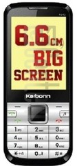 Controllo IMEI KARBONN K340 su imei.info