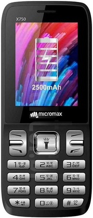 تحقق من رقم IMEI MICROMAX X750 على imei.info
