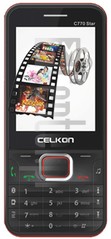 Vérification de l'IMEI CELKON C770I sur imei.info