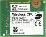 Skontrolujte IMEI WAVECOM Wireless CPU Q2687 na imei.info