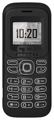 Verificação do IMEI ALCATEL OT-132 em imei.info