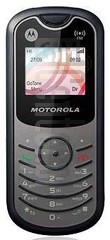 Vérification de l'IMEI MOTOROLA WX160 sur imei.info