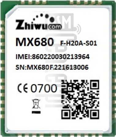 Pemeriksaan IMEI ZHIWU MX680 di imei.info