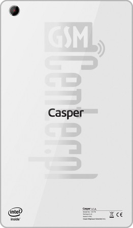 Skontrolujte IMEI CASPER Via T8 3G na imei.info
