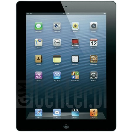 Vérification de l'IMEI APPLE iPad 4 Wi-Fi sur imei.info
